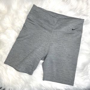 Nike Heathered Gray Bike Short